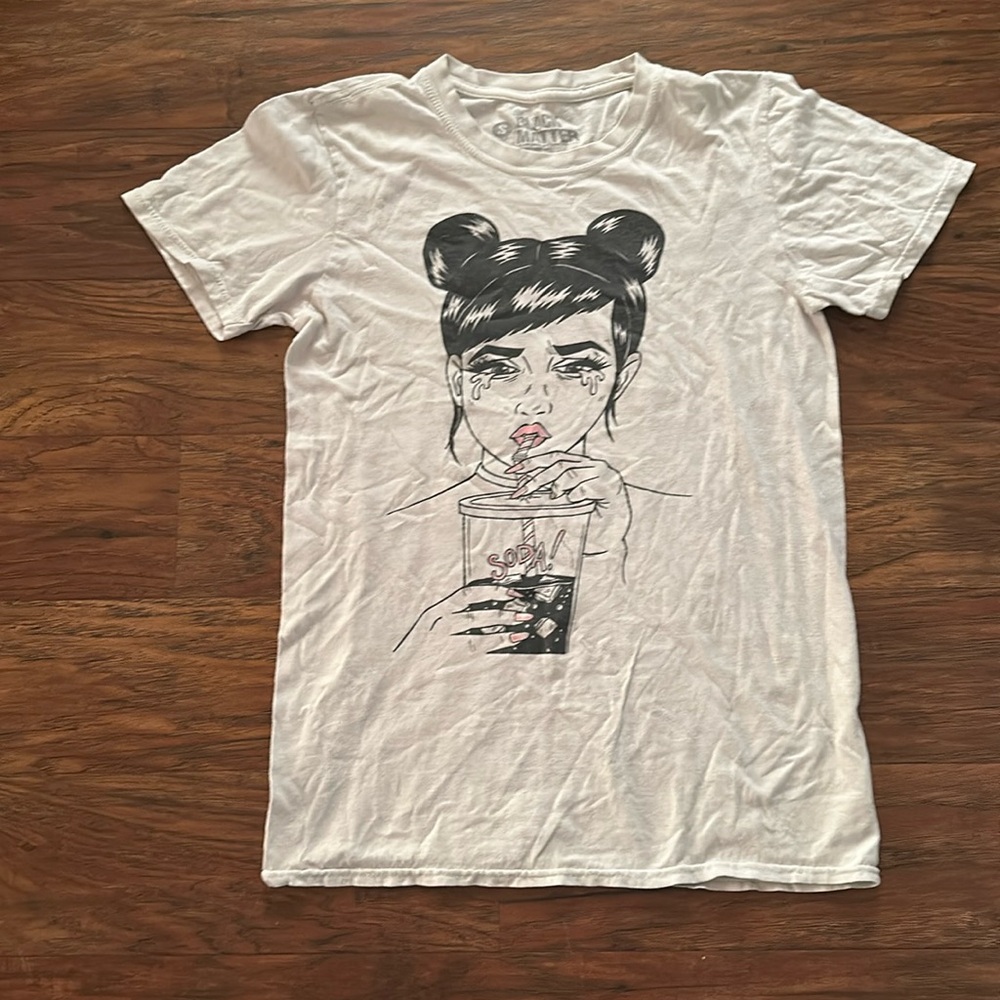 Black Matter Sad Girls Drink Soda T Shirt From Hot Topic